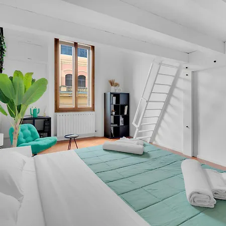 Apartamento Bright Design House In The Heart Of Bolonia